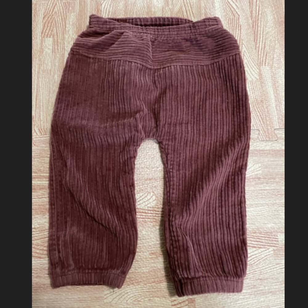 Corduroy Trousers PlayUp  Natural Pigments Never Worn 24m